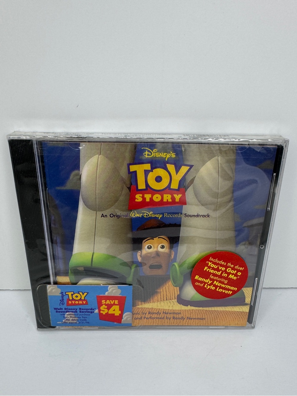 Disney Toy Story Soundtrack CD 1996